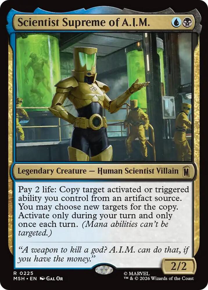 Scientist Supreme of A.I.M. 225 (Marvel Super Heroes)  | Good Games Cannington