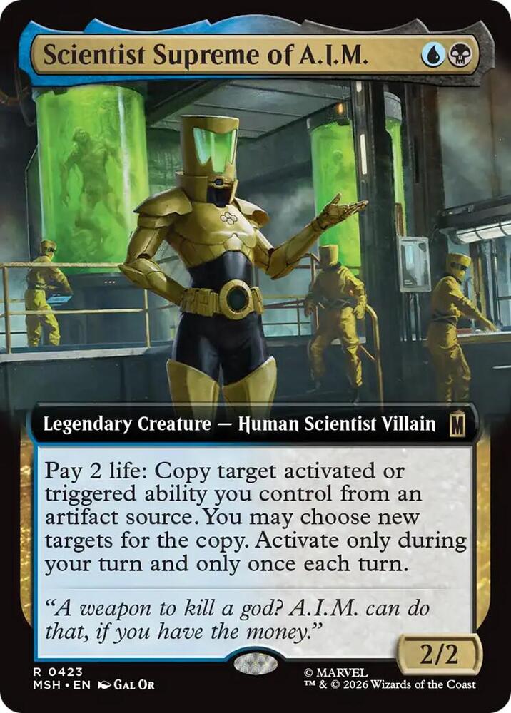 Scientist Supreme of A.I.M. 423 (Marvel Super Heroes)  - Extended Art | Good Games Cannington