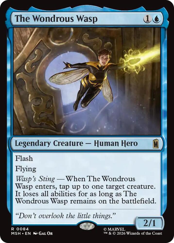 The Wondrous Wasp 84 (Marvel Super Heroes)  - Foil | Good Games Cannington