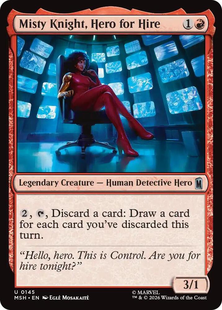 Misty Knight, Hero for Hire 145 (Marvel Super Heroes)  | Good Games Cannington