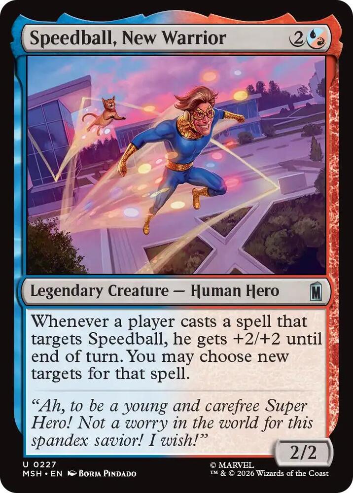 Speedball, New Warrior 227 (Marvel Super Heroes)  | Good Games Cannington