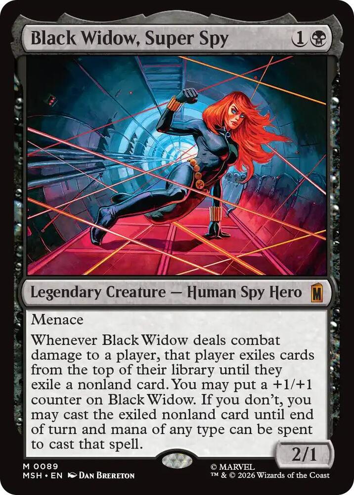 Black Widow, Super Spy 89 (Marvel Super Heroes)  | Good Games Cannington