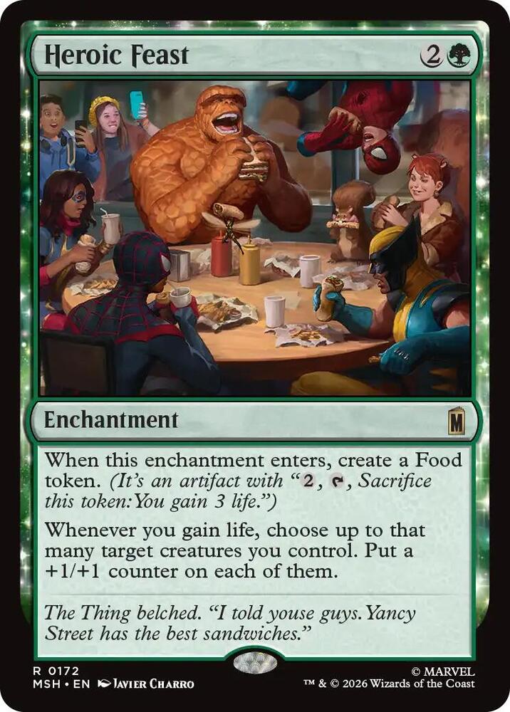 Heroic Feast 172 (Marvel Super Heroes)  | Good Games Cannington