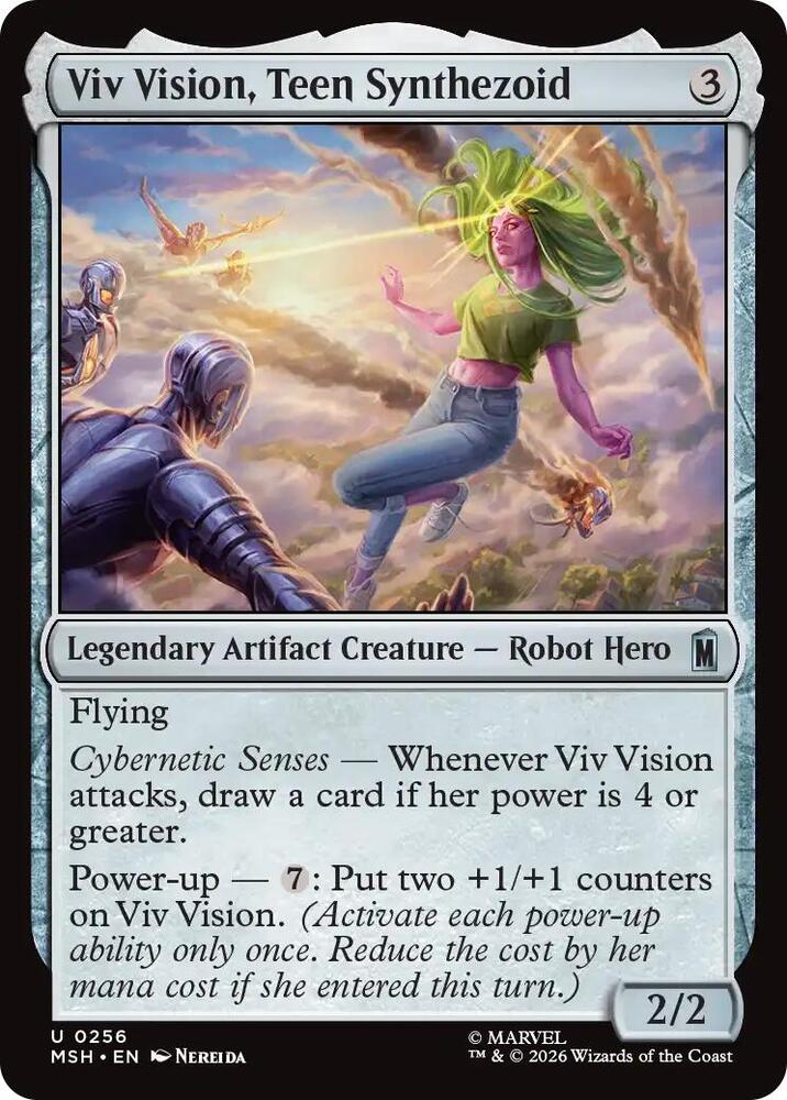 Viv Vision, Teen Synthezoid 256 (Marvel Super Heroes)  - Foil | Good Games Cannington