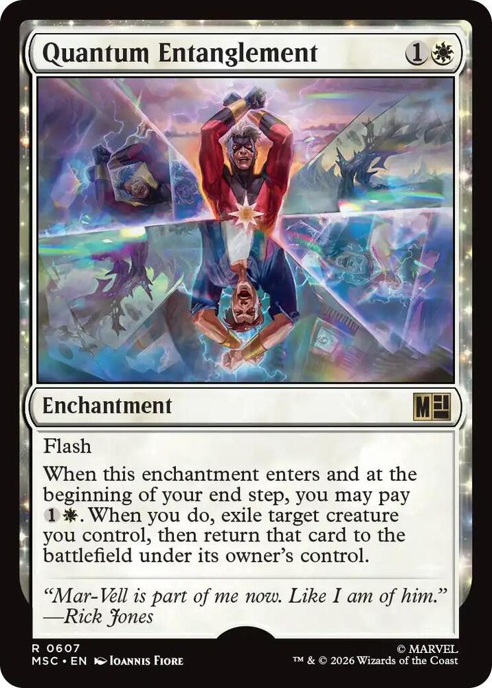 Quantum Entanglement 607 (Commander: Marvel Super Heroes)  - Foil | Good Games Cannington
