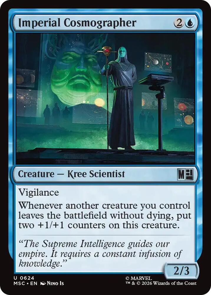 Imperial Cosmographer 624 (Commander: Marvel Super Heroes)  - Foil | Good Games Cannington
