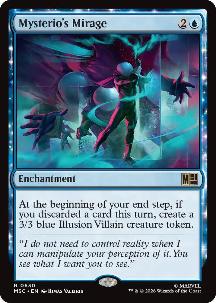Mysterios Mirage 630 (Commander: Marvel Super Heroes)  - Foil | Good Games Cannington