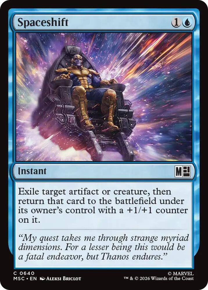 Spaceshift 640 (Commander: Marvel Super Heroes)  - Foil | Good Games Cannington