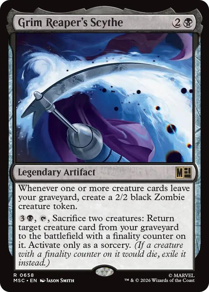 Grim Reaper's Scythe 658 (Commander: Marvel Super Heroes)  | Good Games Cannington