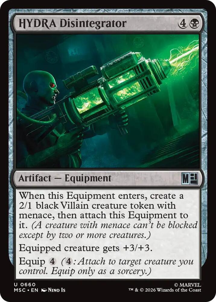 HYDRA Disintegrator 660 (Commander: Marvel Super Heroes)  - Foil | Good Games Cannington