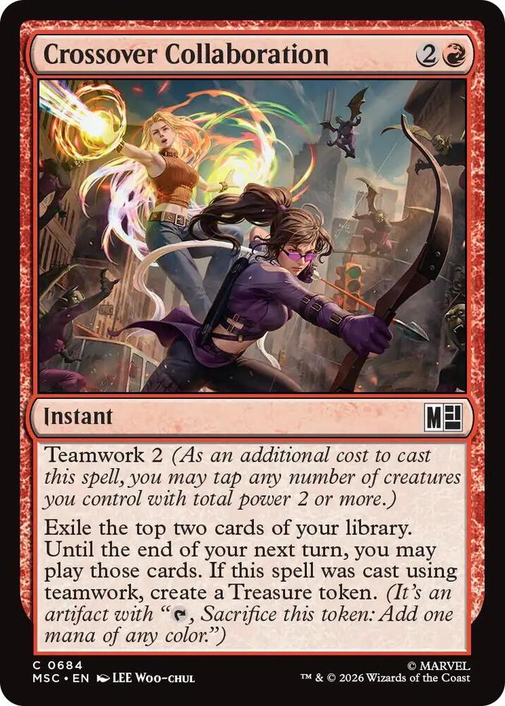 Crossover Collaboration 684 (Commander: Marvel Super Heroes)  - Foil | Good Games Cannington