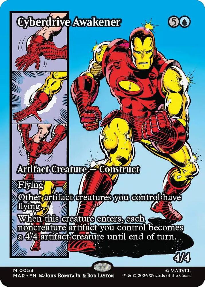 Cyberdrive Awakener 53 (Marvel Universe Eternal-Legal)  - Borderless | Good Games Cannington