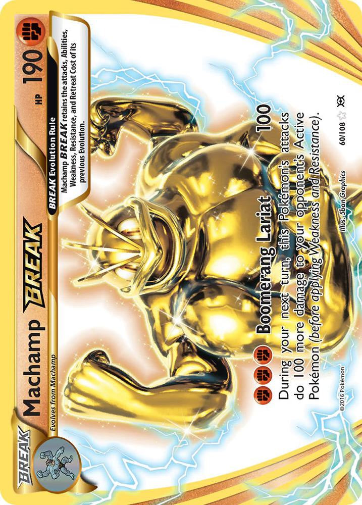 Machamp BREAK 60/108 (XY - Evolutions)  - Holofoil | Good Games Cannington