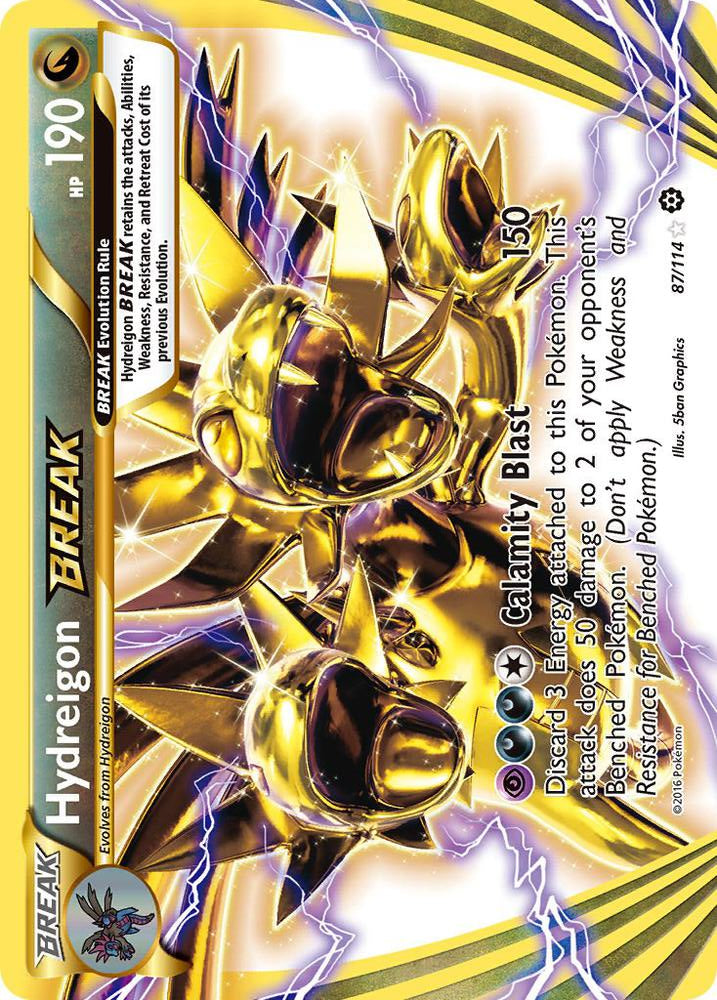 Hydreigon BREAK 87/114 (XY - Steam Siege)  - Holofoil | Good Games Cannington