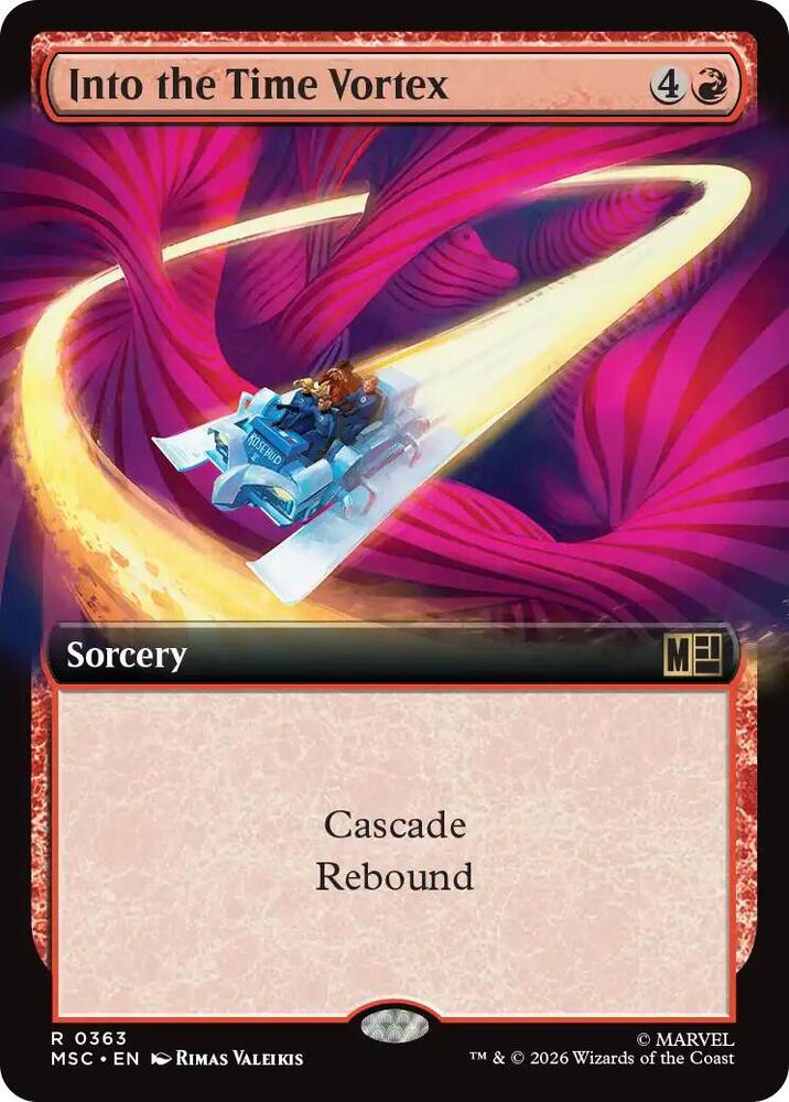 Into the Time Vortex Extended Art 363 (Commander: Marvel Super Heroes)  - Extended Art | Good Games Cannington