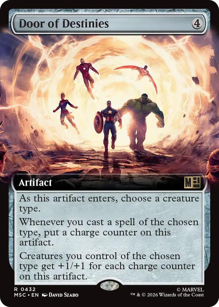 Door of Destinies 432 (Commander: Marvel Super Heroes)  - Extended Art | Good Games Cannington