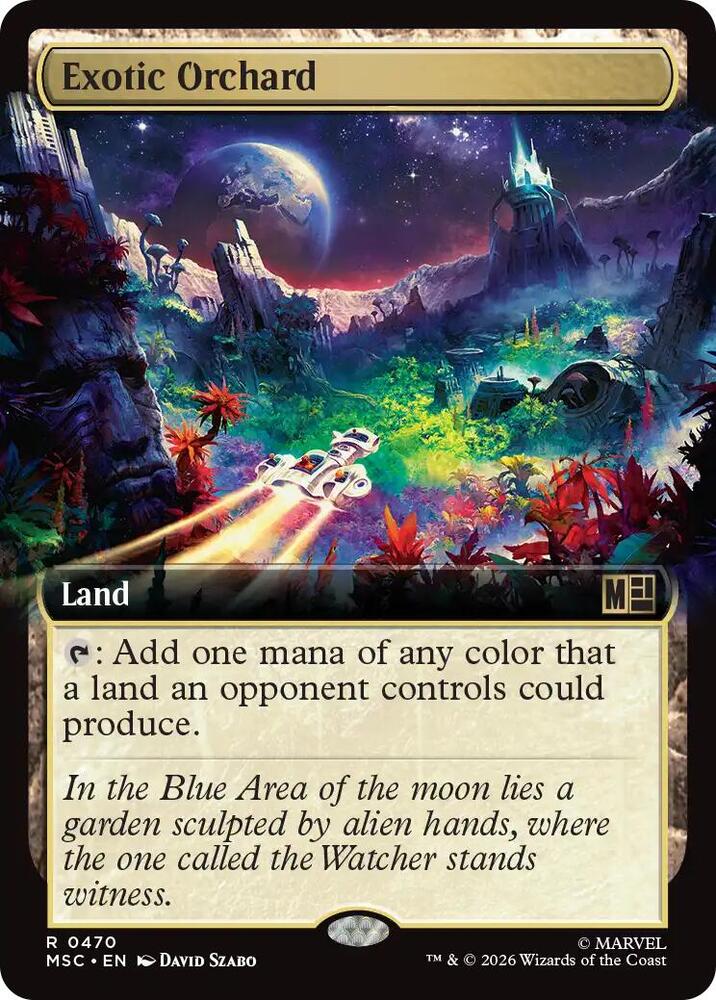 Exotic Orchard Extended Art 470 (Commander: Marvel Super Heroes)  - Extended Art | Good Games Cannington