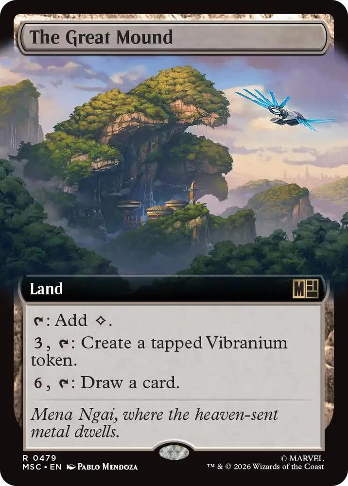 The Great Mound Extended Art 479 (Commander: Marvel Super Heroes)  - Extended Art | Good Games Cannington