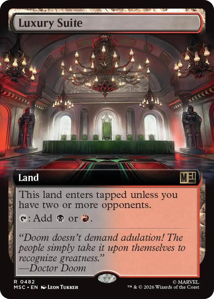 Luxury Suite Extended Art 482 (Commander: Marvel Super Heroes)  - Extended Art | Good Games Cannington