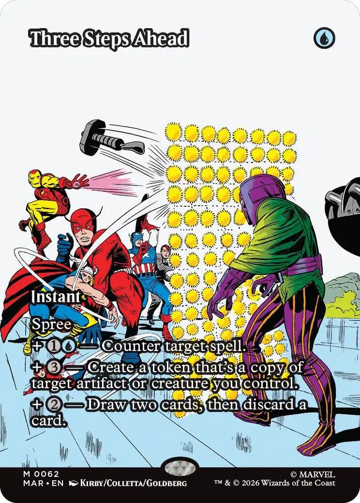 Three Steps Ahead 62 (Marvel Universe Eternal-Legal)  - Borderless | Good Games Cannington