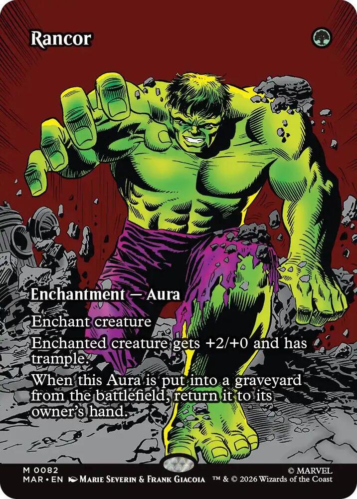 Rancor 82 (Marvel Universe Eternal-Legal)  - Borderless Foil | Good Games Cannington