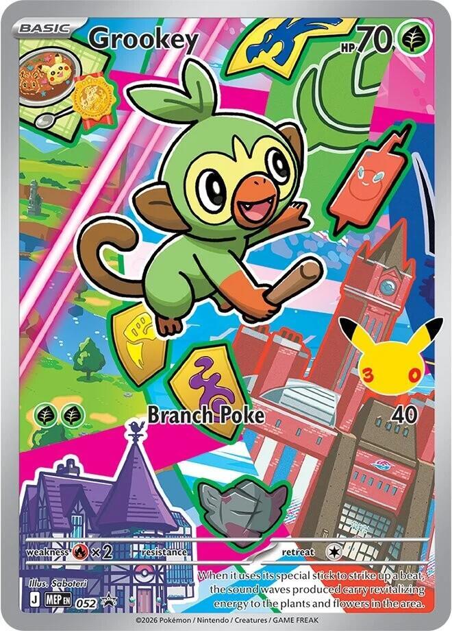 Grookey 052 (First Partner Collection 2026)  - Holofoil | Good Games Cannington