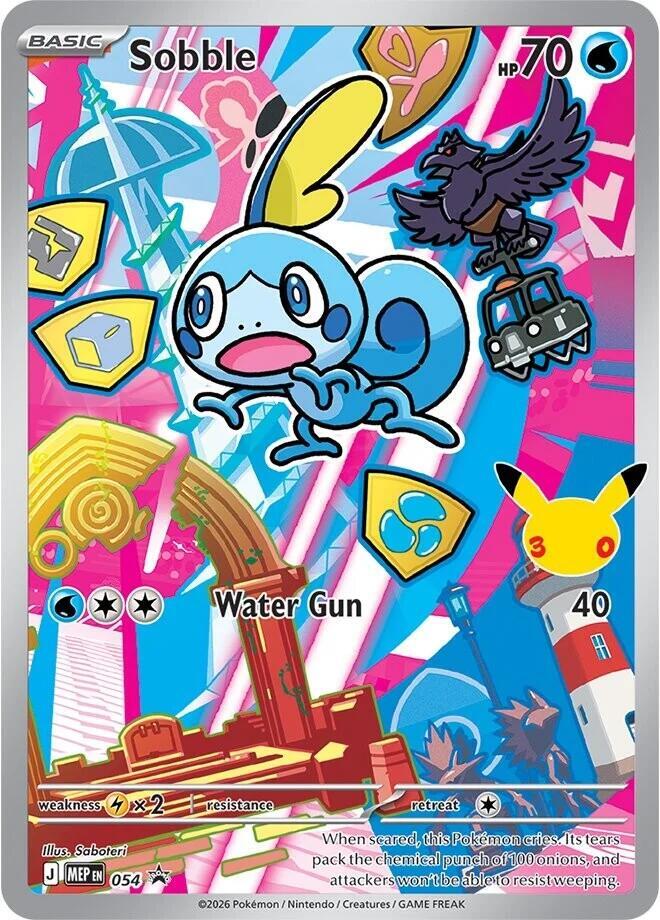 Sobble 054 (ME: Mega Evolution Promo)  - Holofoil | Good Games Cannington