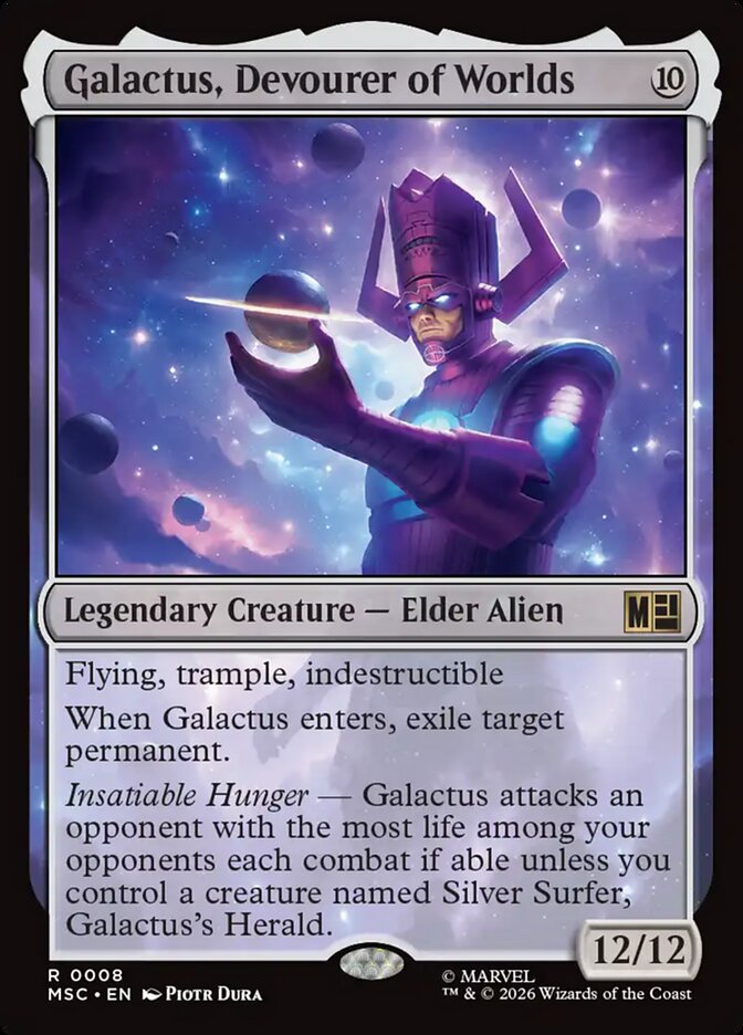 Galactus, Devourer of Worlds 8 (Commander: Marvel Super Heroes)  | Good Games Cannington