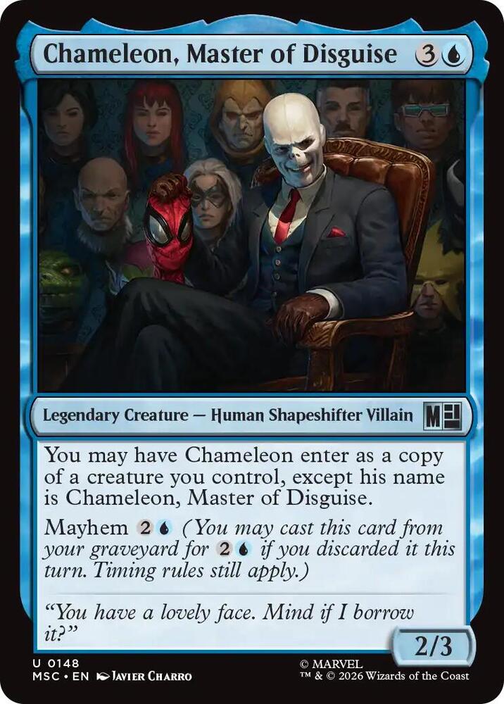 Chameleon Master of Disguise 148 (Commander: Marvel Super Heroes)  | Good Games Cannington