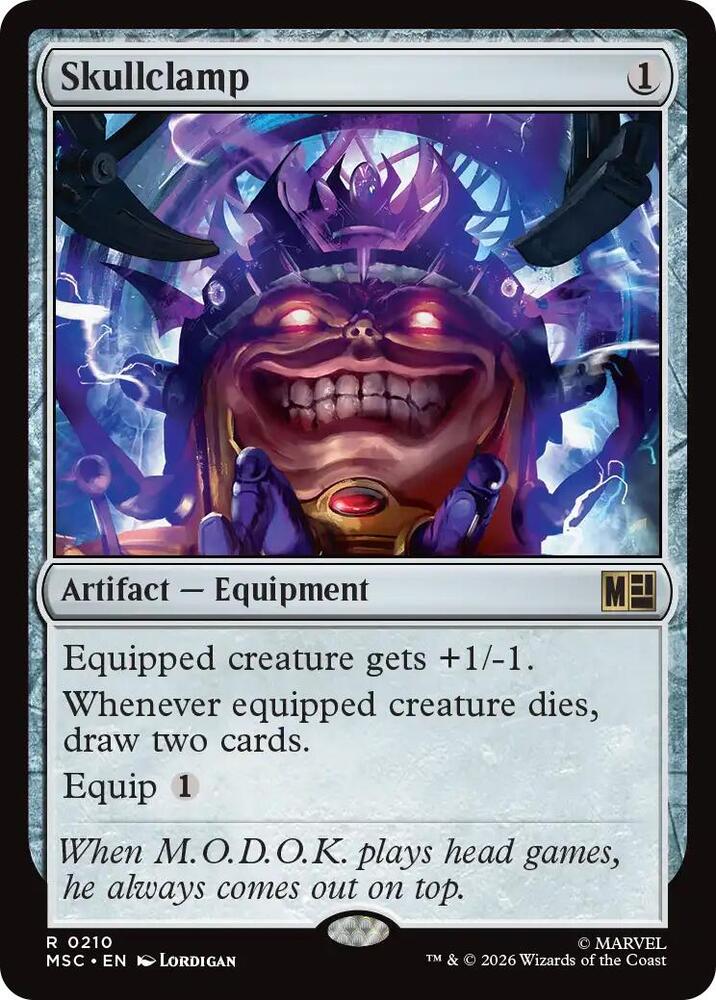 Skullclamp 210 (Commander: Marvel Super Heroes)  | Good Games Cannington