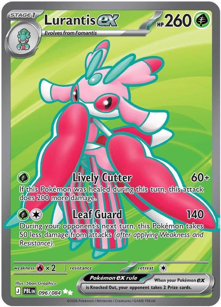 Lurantis ex 096/084 (ME05: Pitch Black)  - Holofoil | Good Games Cannington