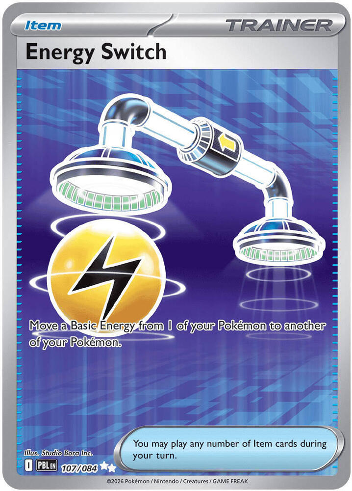 Energy Switch 107/084 (ME05: Pitch Black)  - Holofoil | Good Games Cannington