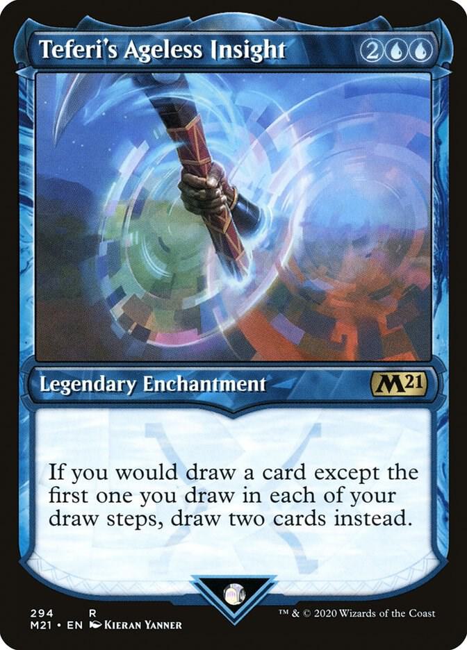 Teferi's Ageless Insight 294 (Core Set 2021)  - Showcase | Good Games Cannington