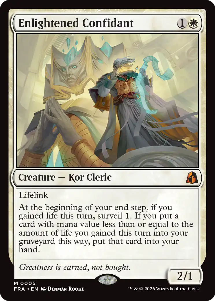Enlightened Confidant 5 (Reality Fracture)  - Foil | Good Games Cannington