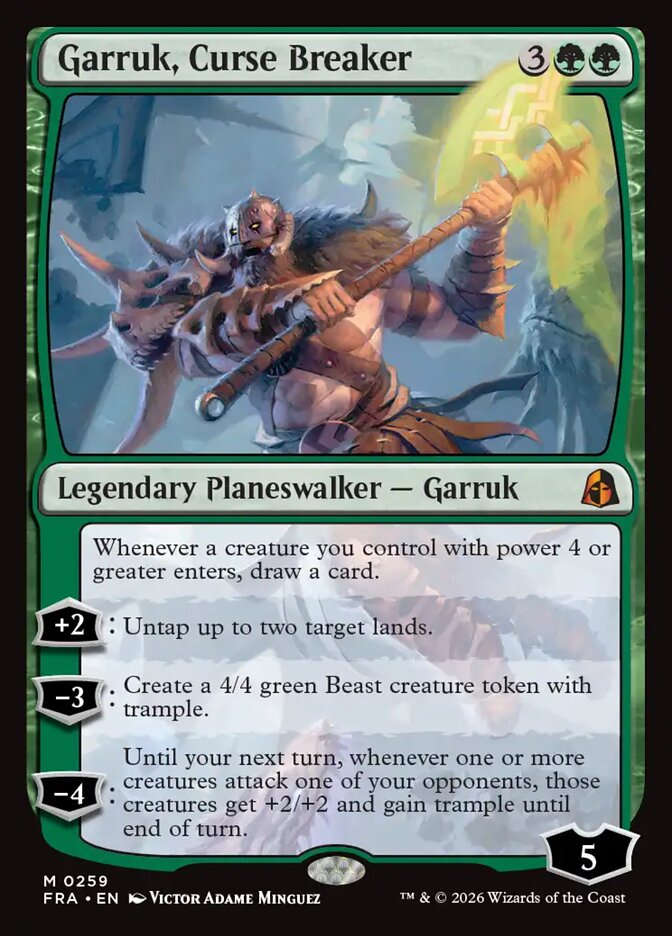 Garruk, Curse Breaker 259 (Reality Fracture)  | Good Games Cannington