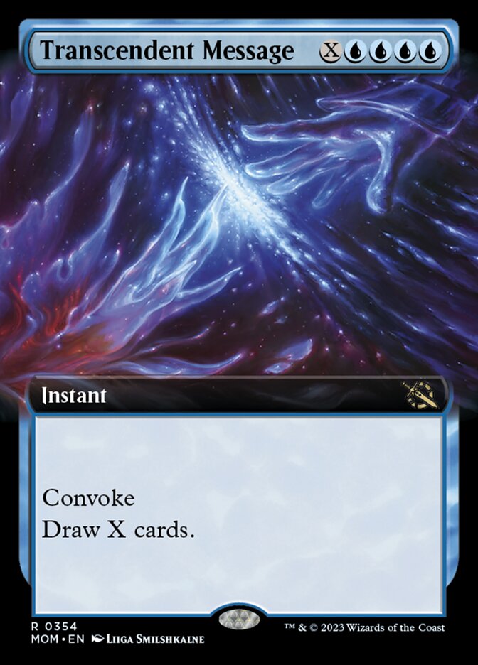 Transcendent Message (Extended Art) [March of the Machine] | Good Games Cannington