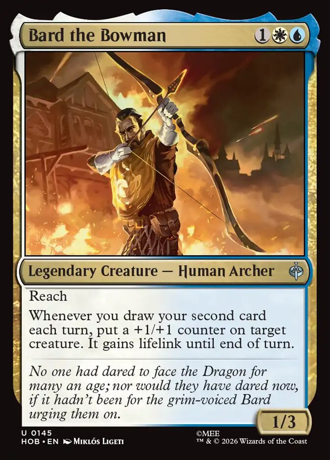 Bard the Bowman 145 (The Hobbit)  - Foil | Good Games Cannington