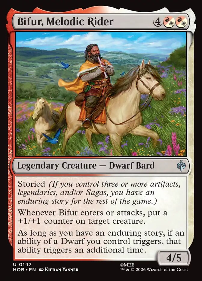 Bifur, Melodic Rider 147 (The Hobbit)  - Foil | Good Games Cannington