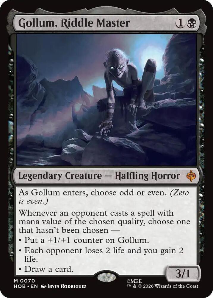 Gollum, Riddle Master 70 (The Hobbit)  | Good Games Cannington