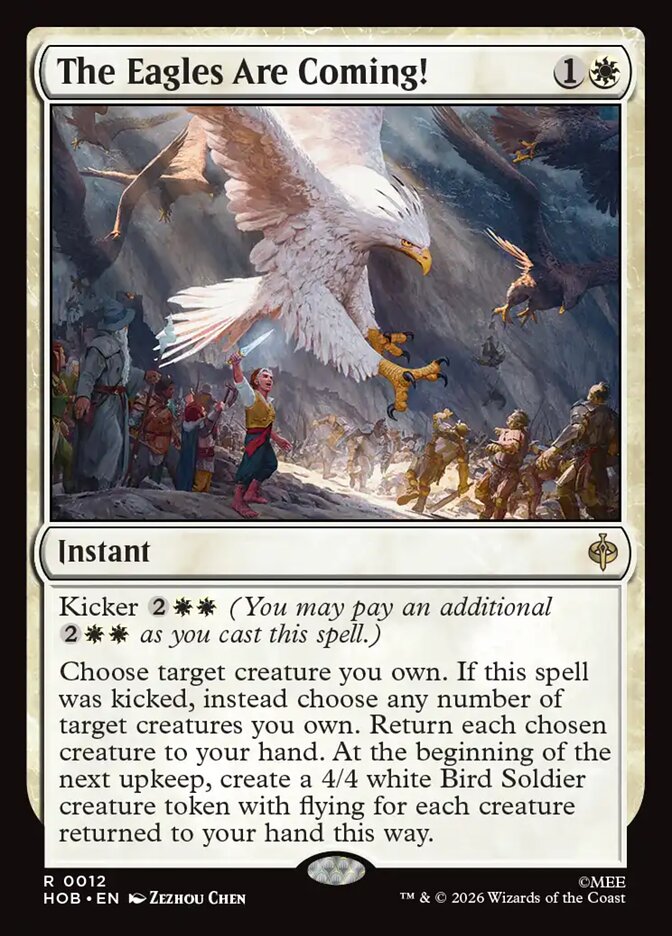 The Eagles Are Coming! 12 (The Hobbit)  - Foil | Good Games Cannington