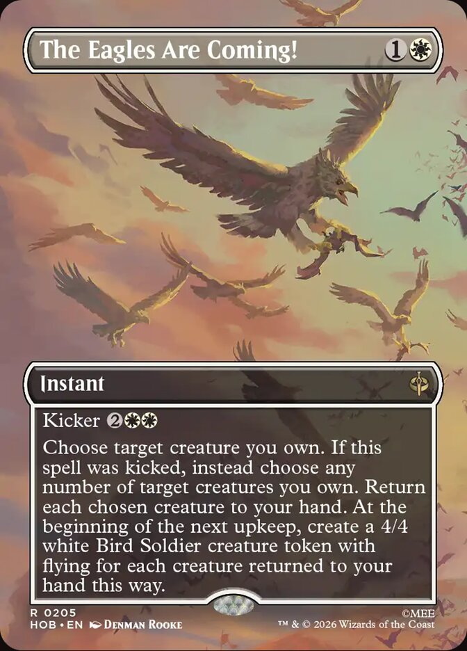 The Eagles Are Coming! 205 (The Hobbit)  - Borderless | Good Games Cannington