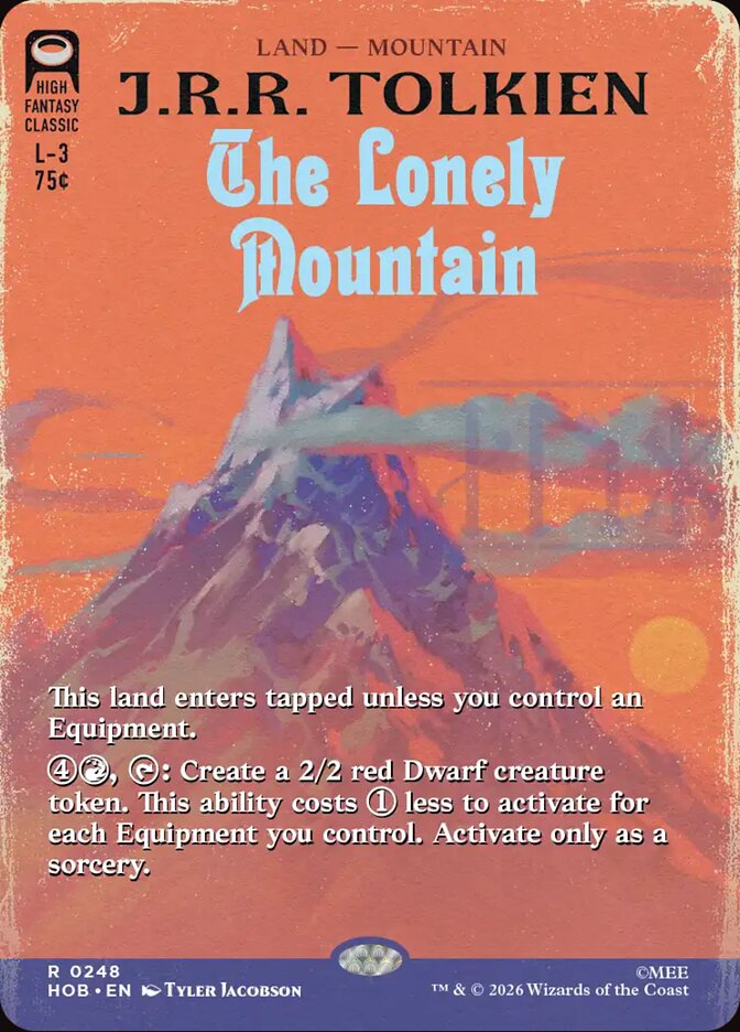 The Lonely Mountain 248 (The Hobbit)  - Borderless | Good Games Cannington