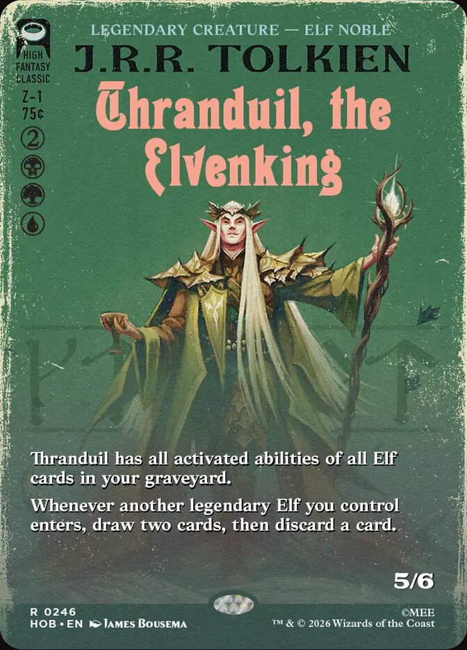 Thranduil, the Elvenking 246 (The Hobbit)  - Borderless | Good Games Cannington