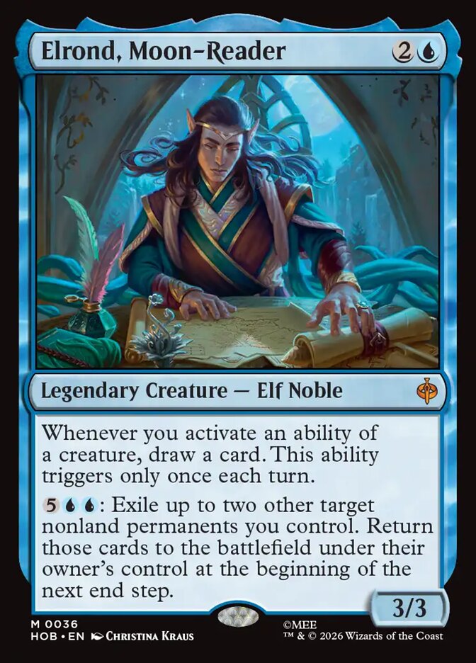 Elrond, Moon-Reader 36 (The Hobbit)  - Foil | Good Games Cannington