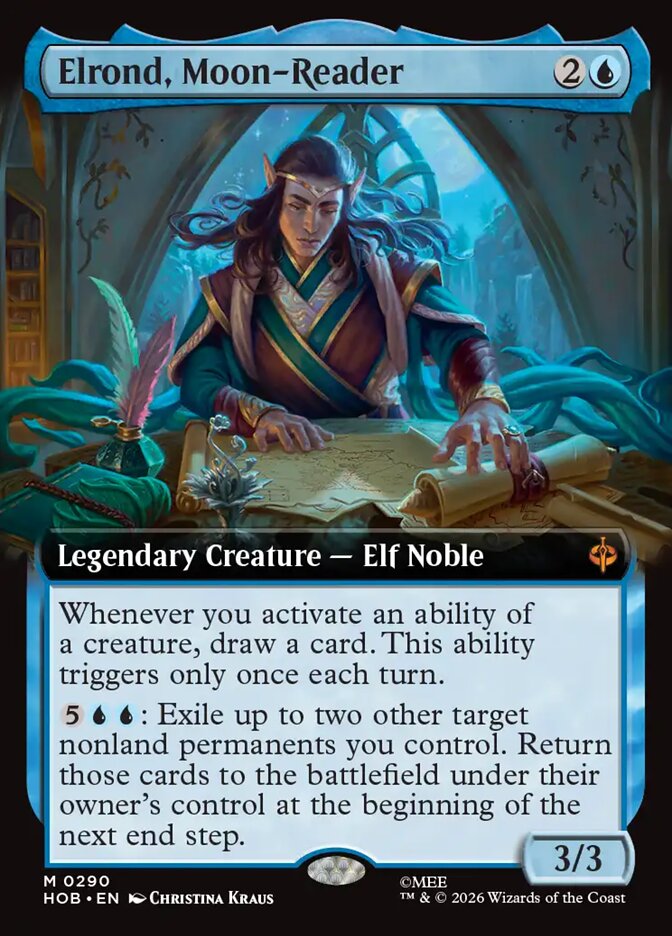 Elrond, Moon-Reader 290 (The Hobbit)  - Extended Art | Good Games Cannington