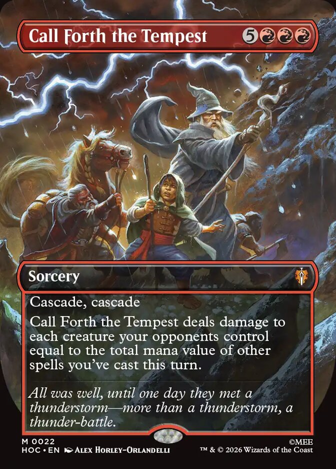 Call Forth the Tempest 22 (The Hobbit: Eternal-Legal)  - Borderless | Good Games Cannington