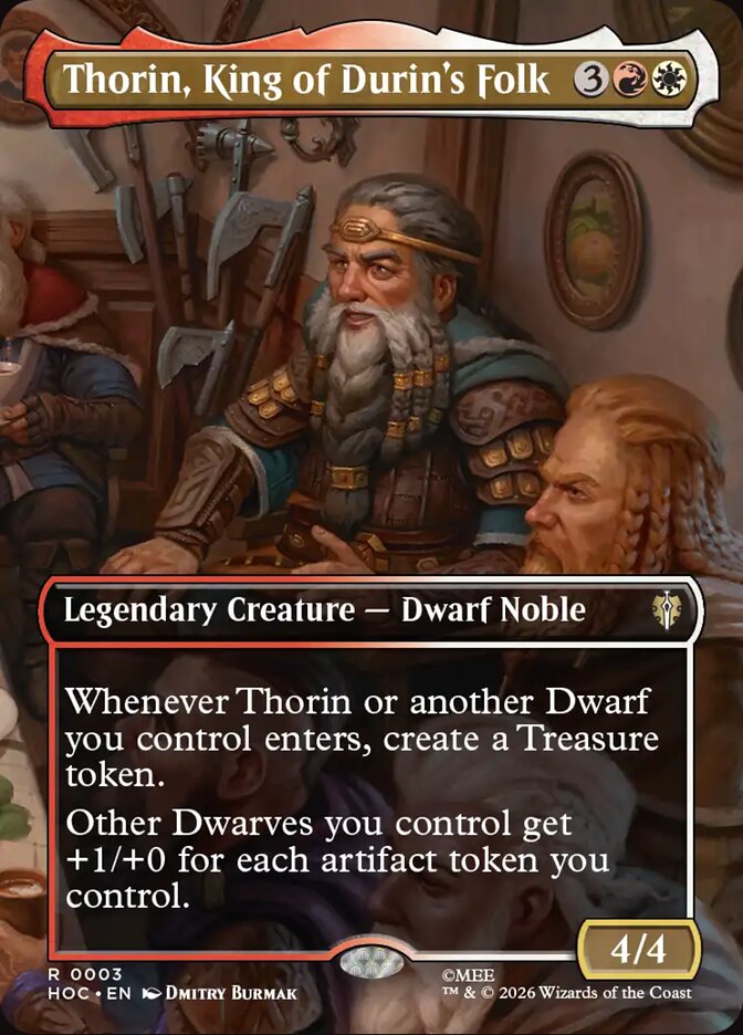 Thorin, King of Durin's Folk 3 (The Hobbit: Eternal-Legal)  - Borderless | Good Games Cannington