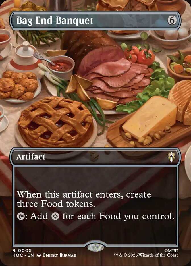 Bag End Banquet 5 (The Hobbit: Eternal-Legal)  - Borderless | Good Games Cannington