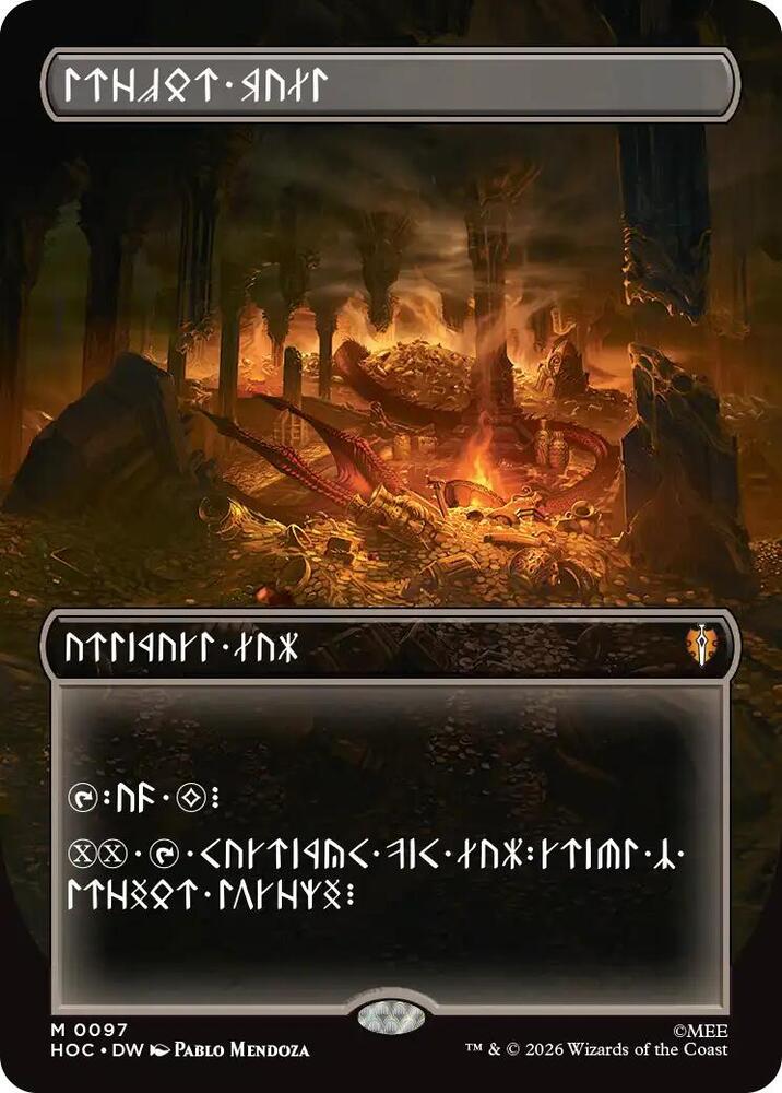 Treasure Vault 97 (The Hobbit: Eternal-Legal)  - Borderless Foil | Good Games Cannington