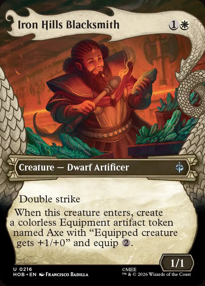 Iron Hills Blacksmith 216 (The Hobbit)  - Showcase Foil | Good Games Cannington